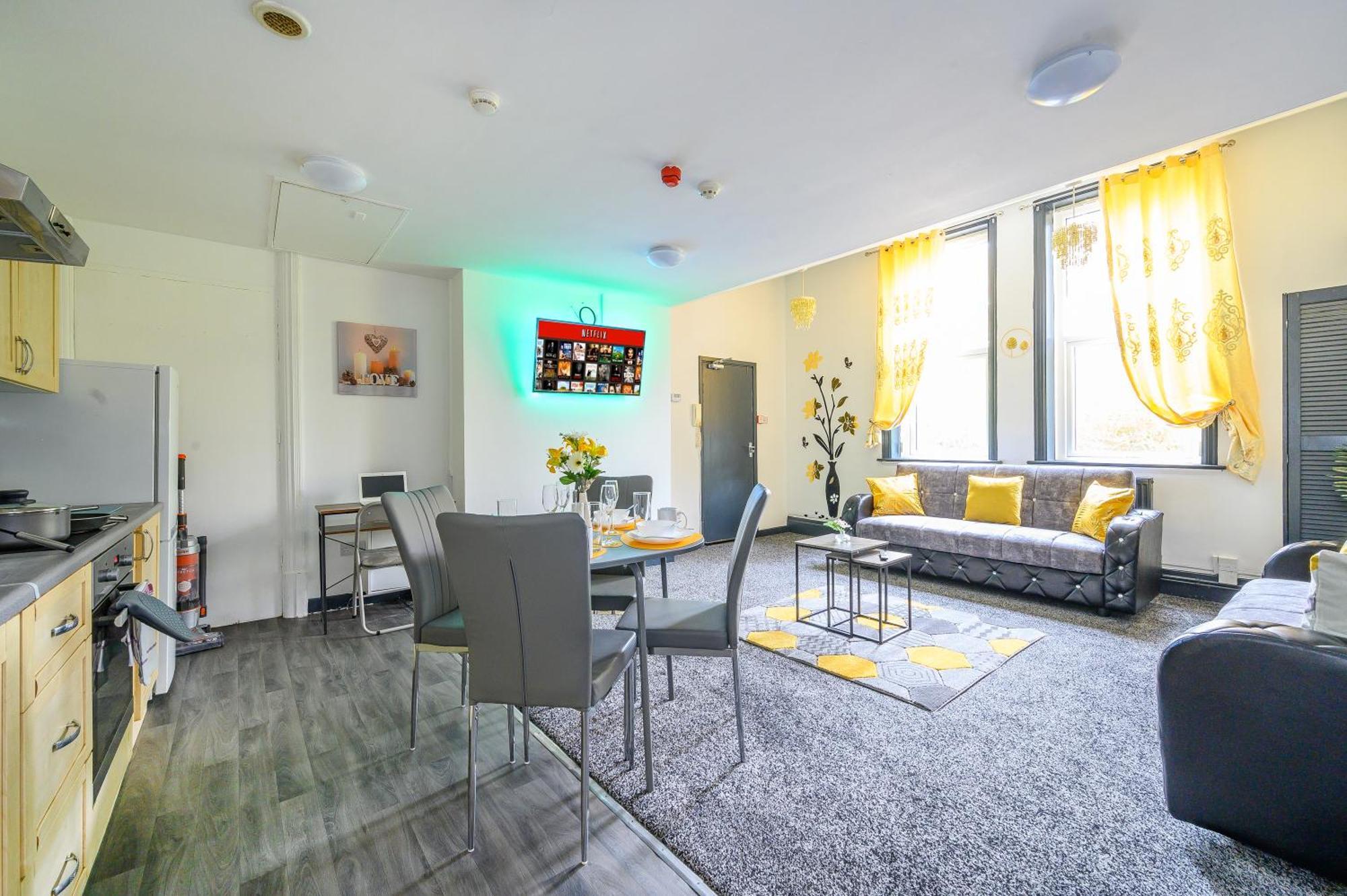-F5Gh- For Relaxed & Cosy Stay, Free Parking, Wifi Лийдс Екстериор снимка